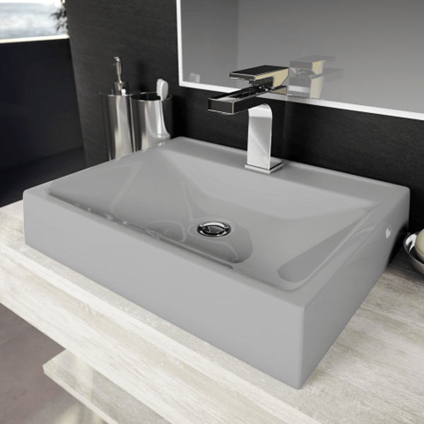 Cuba / Pia De Apoio Para Banheiro Toleato - Advance Grey