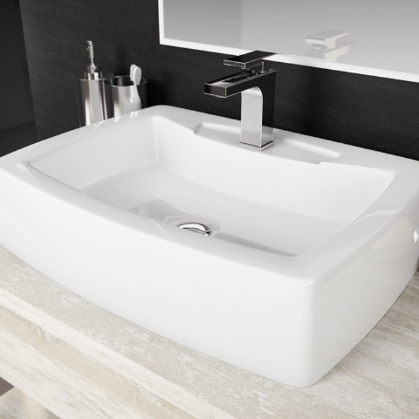 Cuba / Pia De Apoio Para Banheiro Toleato - Granlázio Branco