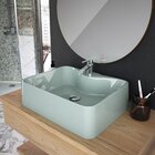 Cuba / Pia De Apoio Para Banheiro Toleato - Lapa Verde Acqua