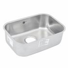 Cuba para Cozinha Simples de Embutir N1 47x32x18 4,5 Aço Inox 304 Fosco Delinia