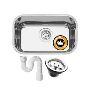 Foto de Cuba Aço Inox 304 American Steel N°1-19 Funda 47x30x19