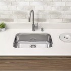 Cuba Aço Inox American Steel N 1 47x30x14 Com Válvula