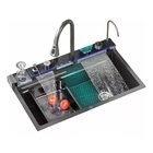 Cuba Aco Inox Gourmet Digital Com Torneira - Preto