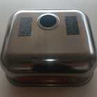 Cuba Aço Inox Robust N 0 40x34x17 + Sifão + Válvula