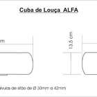 Cuba Alfa Cla33-44 Branca