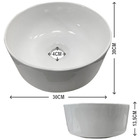 Cuba Apoio Banheiro Angra Redonda 30cm Branca - Pq Defeitos**