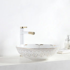 Cuba Apoio Evier Bella Tazza Gold Persia Banheiro Luxo