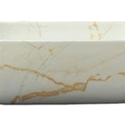 Cuba Apoio Evier Lavatório Ivory Marble Marmore