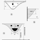 Cuba Apoio Evier Lavatório Whale Wave Italian Design