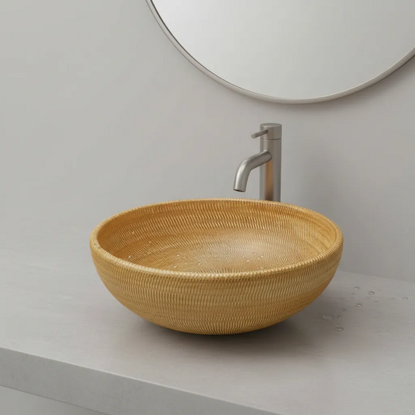 Cuba Apoio Evier Wood Bamboo Wild Jungle