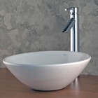 Cuba Apoio Redonda Porcelana L 155 35X15Cm Branco Gelo Deca