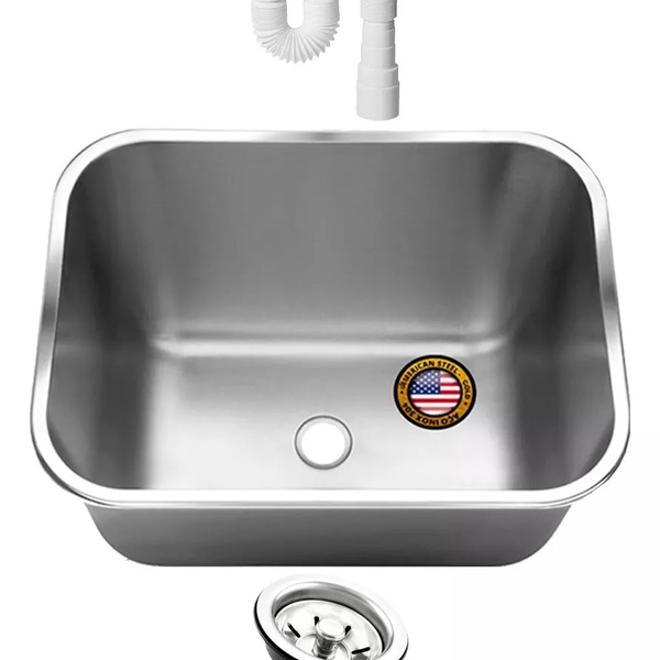 Cuba As Industrial Funda 60x50x40 Aço Inox