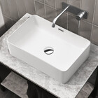 Cuba Banheiro Ceramica De Sobrepor C/ Valvula Click 400x32cm