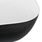 Cuba Banheiro De Sobrepor Oval Textura 45x31cm Mazzu