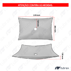 Cuba Banheiro Lavabo Cerâmica Em Louça 57x38 Branca Folha Sob