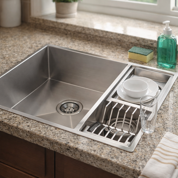 Cuba Calha Gourmet Pia Aço Inox 304 Cozinha Profissional 80x4