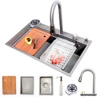 Cuba Cascata Gourmet Premium Torneira Lavador Copos Completa