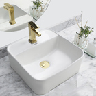 Cuba Cerâmica Sobrepor Apoio Banheiro Pia 40x40 Cm