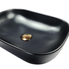 Cuba Cerâmica Sobrepor Preto Fosco - Mg106