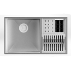 Cuba Com Calha Úmida Embutida Cozix