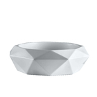 Cuba Concreto Artesanal De Sobrepor 3d - Mod Diamond -branca