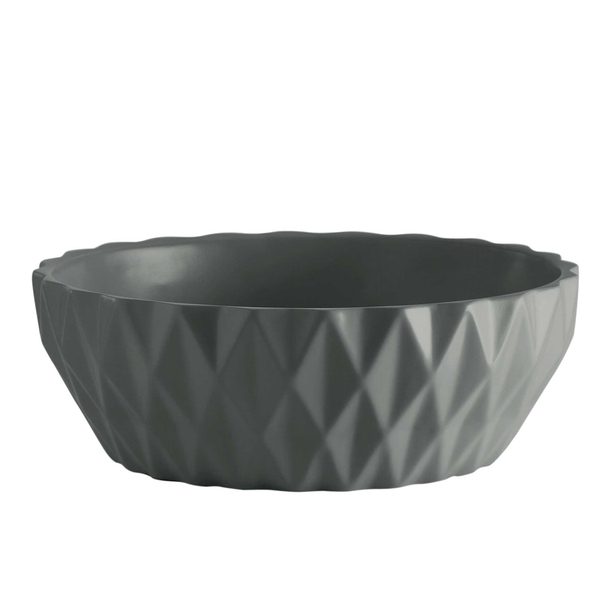 Cuba Concreto Artesanal De Sobrepor 3d - Mod Murano - Cinza