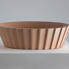 Cuba Concreto Artesanal De Sobrepor 3d - Mod Plissê- Terraco