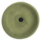 Cuba Concreto De Sobrepor Redonda Acabamento Fosco Moderna Co