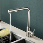 Cuba Cozinha 50x40 Inox Escovado + Torneira E Tábua De Corte