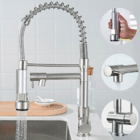 Cuba Cozinha 50x40cm Inox 304 Com Torneira Gourmet Escovada