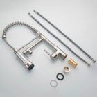 Cuba Cozinha 50x40cm Inox 304 Com Torneira Gourmet Escovada