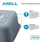 Cuba Cozinha Aço Inox 1mm Escovado C202ld 81,9x47,8x21,5 Cm