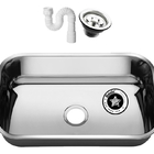 Cuba Cozinha Aço Inox American Steel 304 56x34x14 Numero 2