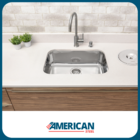 Cuba Cozinha Aço Inox American Steel Gold 304 56x34