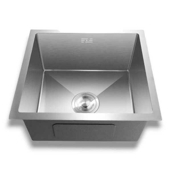 Cuba Cozinha Aço Inox Escovado Gourmet Grande 44x44x20 Mg98