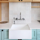 Cuba Cozinha Farm Sink 45 Cm Estilo Fazenda Avental