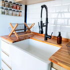 Cuba Cozinha Farm Sink 55cm Estilo Fazenda Branco Akkor