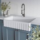 Cuba Cozinha Farm Sink Romana 45 Cm Estilo Fazenda Avental