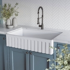 Cuba Cozinha Farm Sink Romana 60 Cm Estilo Fazenda Avental -