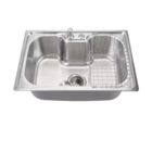 Cuba Cozinha Gourmet 60x42cm Aço Inox 304 E Torneira Gourmet