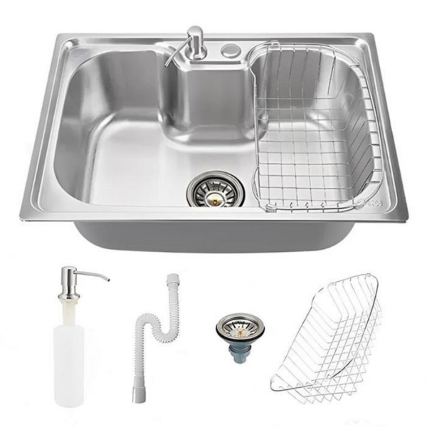 Cuba Cozinha Gourmet Aço Inox Luxo Com Acessórios 60x42 Cm Br