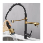 Cuba Cozinha Gourmet Aço Inox Luxo Preto + Torneira Flexível