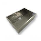 Cuba Cozinha Gourmet Aço Inox Quadrada 70 Cm