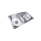 Cuba Cozinha Gourmet Em Inox Escovado 83x48cm Guimmis.casa