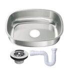 Cuba Cozinha Gourmet Inox 41x32x11 Valvula E Acessorio Premium