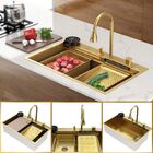 Cuba Cozinha Gourmet Miami Dourada Aço Inox 304 Goldenx