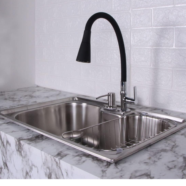 Cuba Cozinha Gourmet Pia Inox 304 60x42cm com Acessórios + To