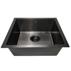 Cuba Cozinha Gourmet Preta Inox 304 Com Válvula - Tubrax