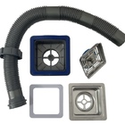 Cuba Cozinha Gourmet Quadrada Escovada E Torneira Gourmet