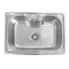 Cuba Cozinha Inox Para Pia Quadrada 60x42 Embutir Aço Inox 20